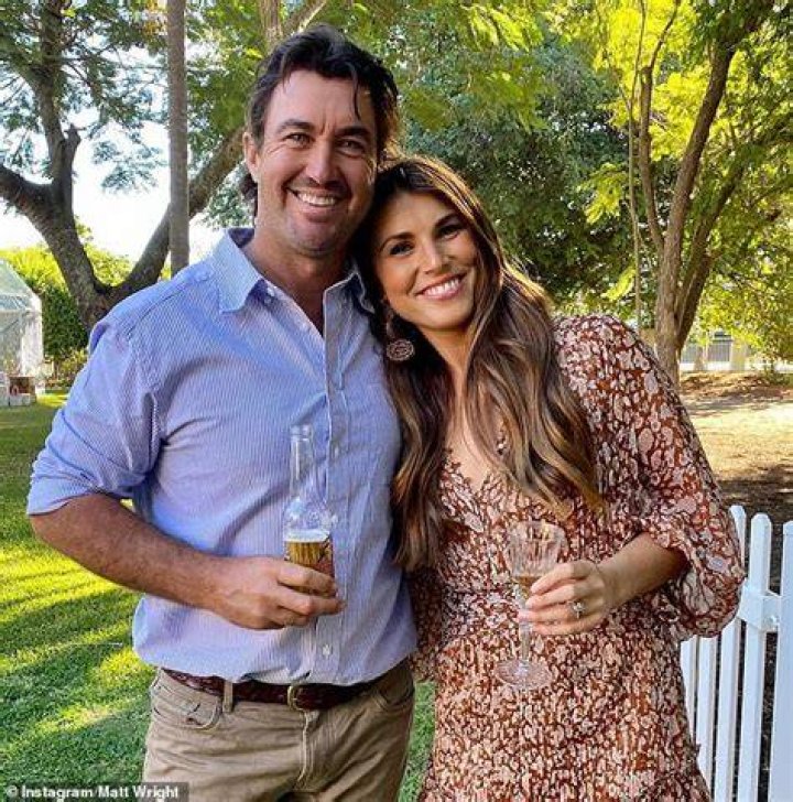 Matt with his wife Kaia Wright