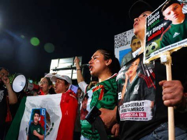 Mexico Disappeared Protest