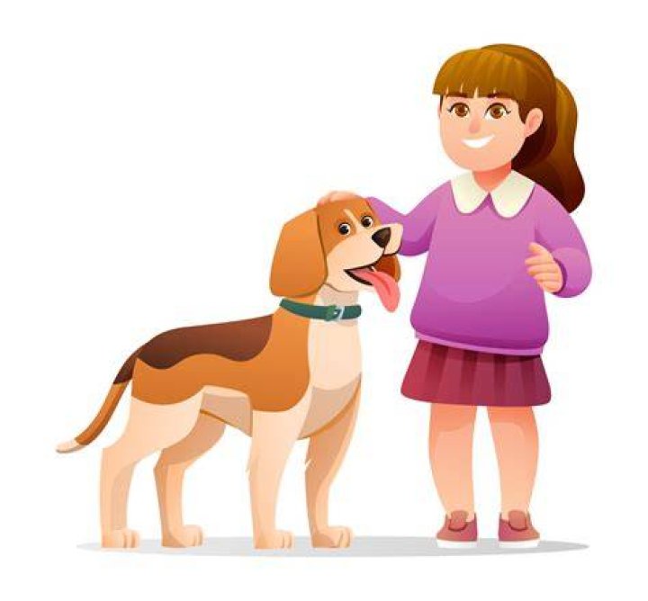 Moloney with her pet dog