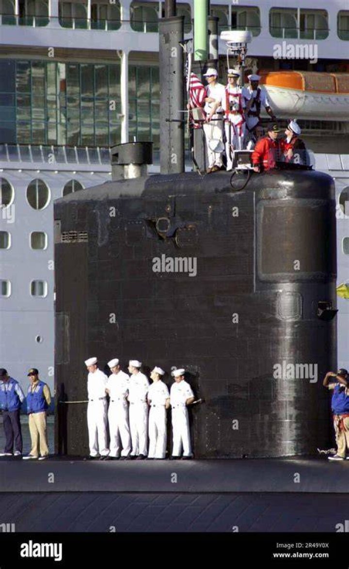 Navy Sailors Aboard The Submarine
