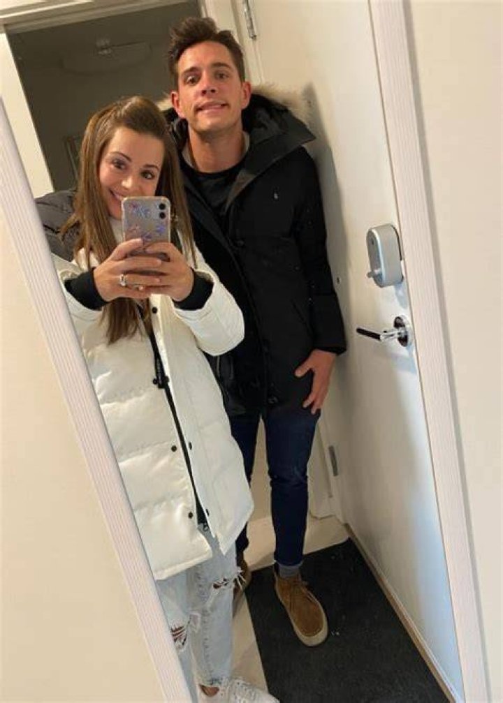 Nichola Basara with her husband
