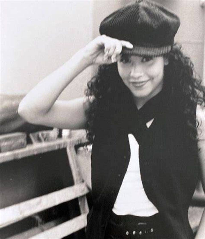 Nicole Pantenburg sporting a hat in her 20s