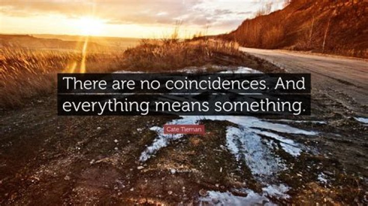 No Coincidences