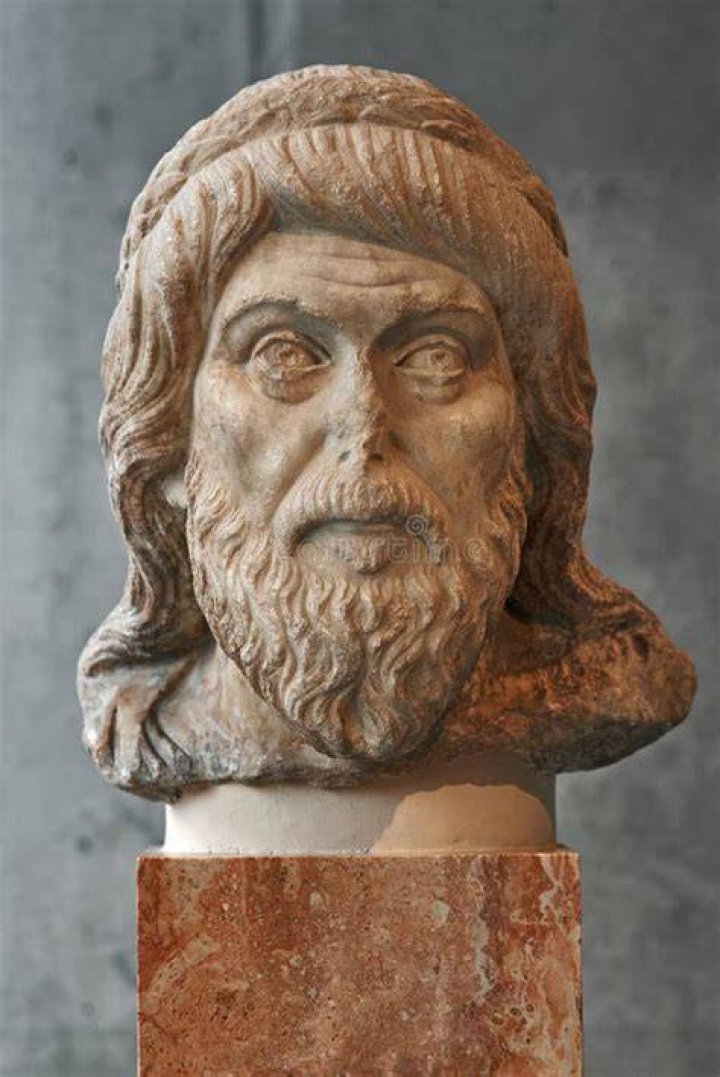 Plutarch Statue And Artaxerxes Portrait