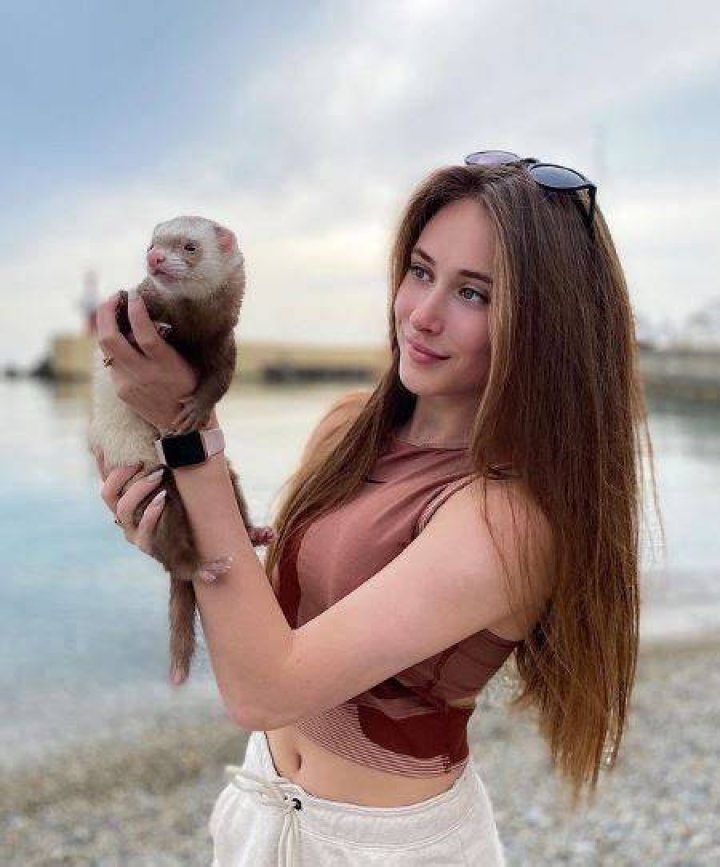 Polina Knoroz is a animal lover