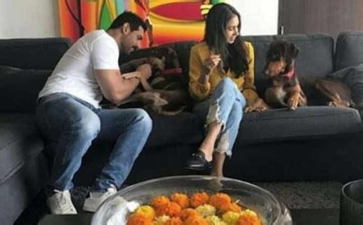 Priya Runchal with her pets