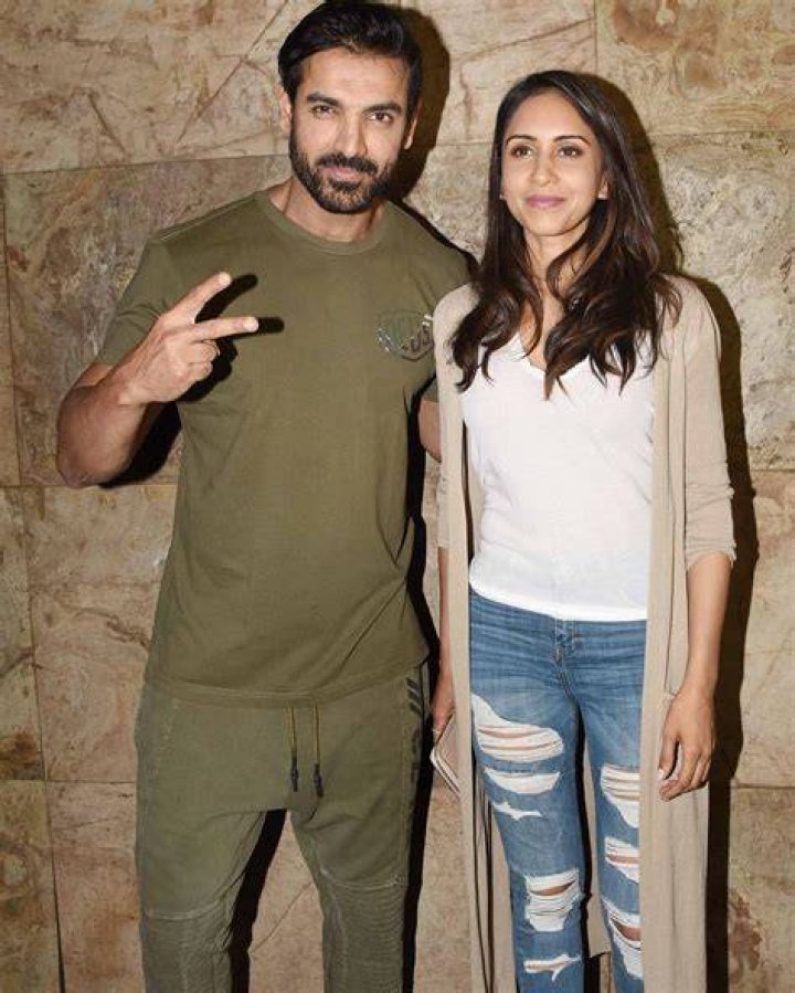 Priya Runchal with her spouse John Abraham