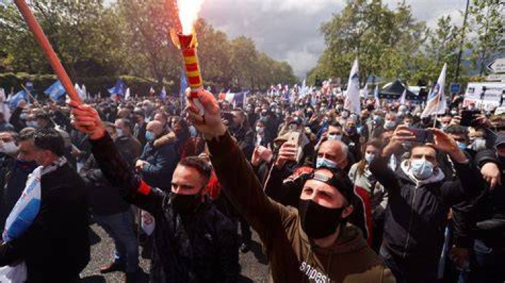 Protest For More Police Protection