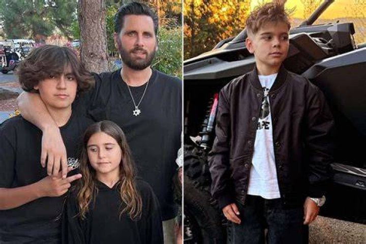Reign Disick with his grandmother Kris Jenner
