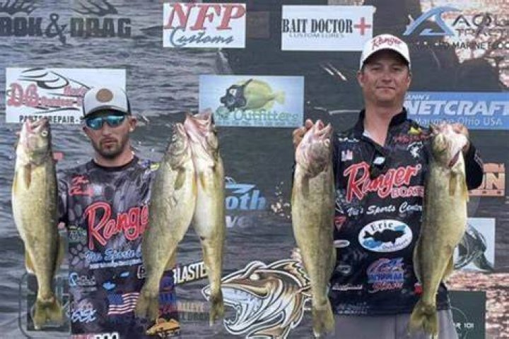 Runyan And Cominksy With Fish