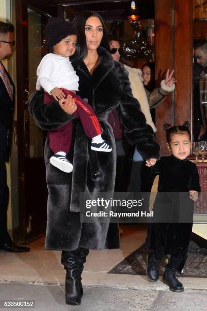 Saint West, North West, and Psalm West