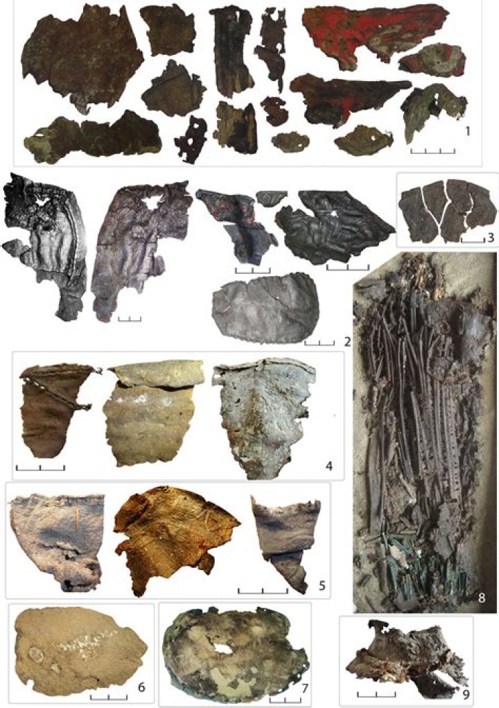 Scythian Human Skin Leather