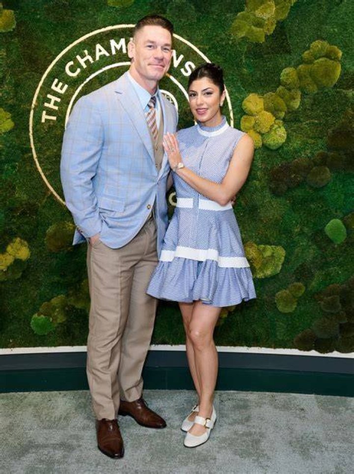 Shay and John Cena