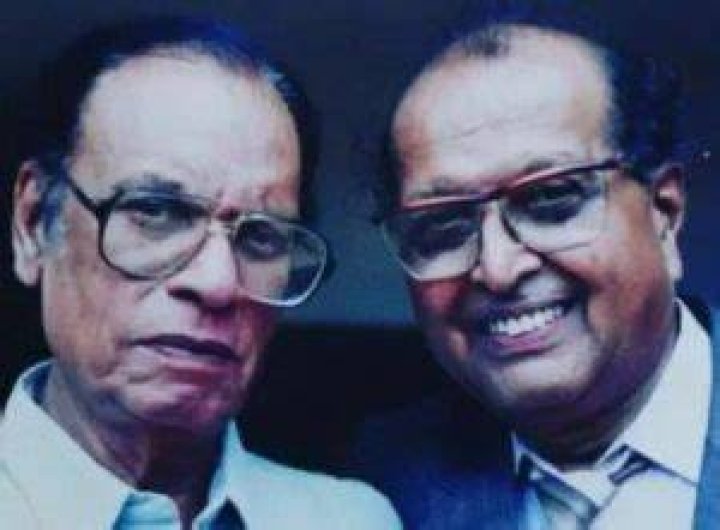 SK Bhagavan with B Dorai Raj