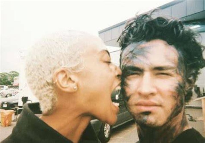 Tati Gabrielle and her fellow actor