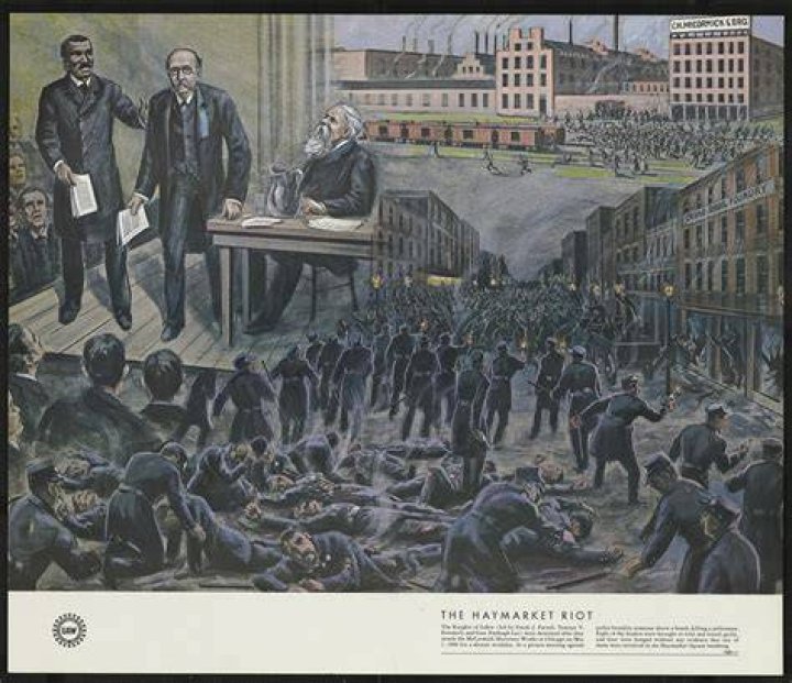 The Haymarket Riot Explosion