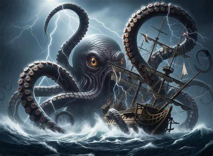 The Kraken Sea Monster