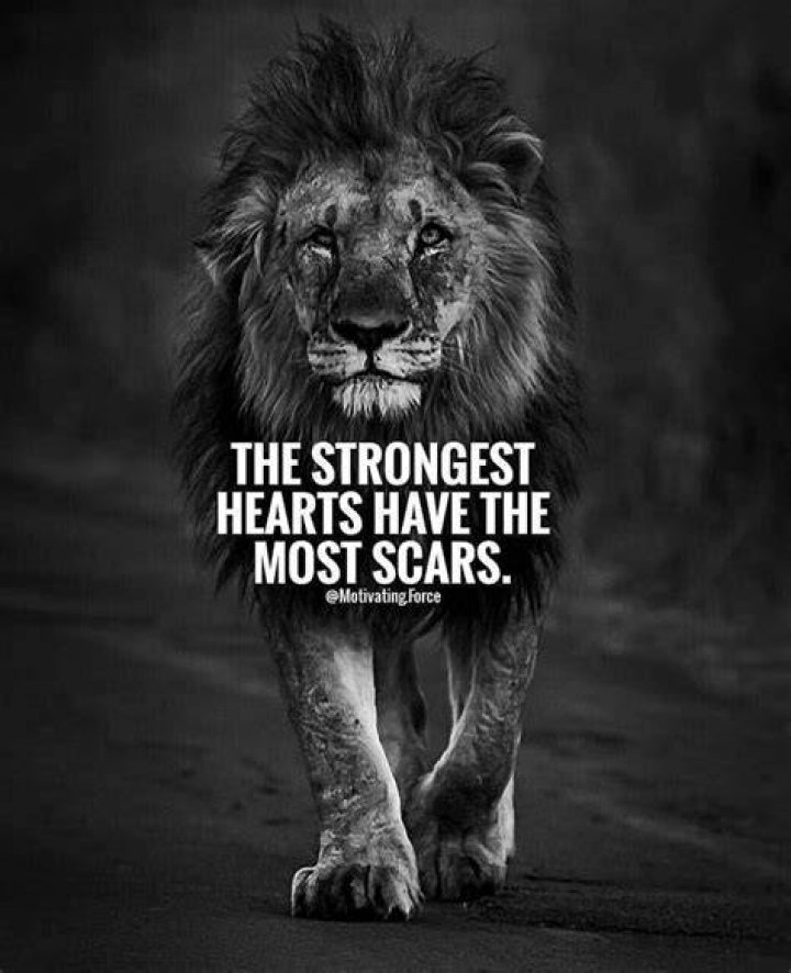 The strongest hearts have the most scars!