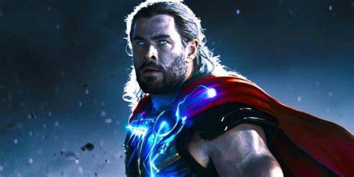 Thor Shielding His Eyes