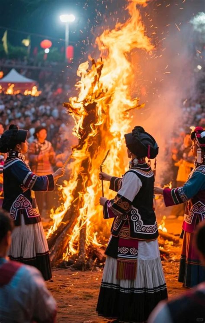 Torch Festival In China