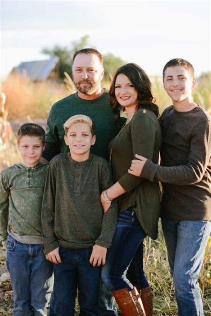 Tyler Allen and his family members