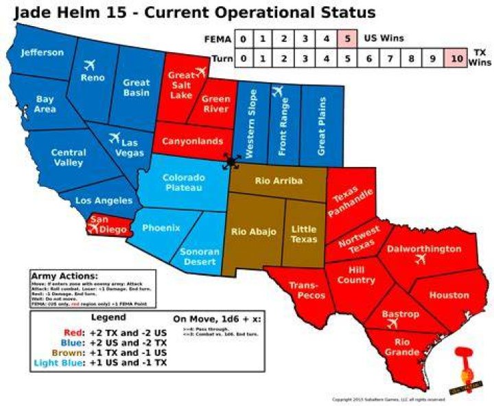 USASOC Map For Jade Helm
