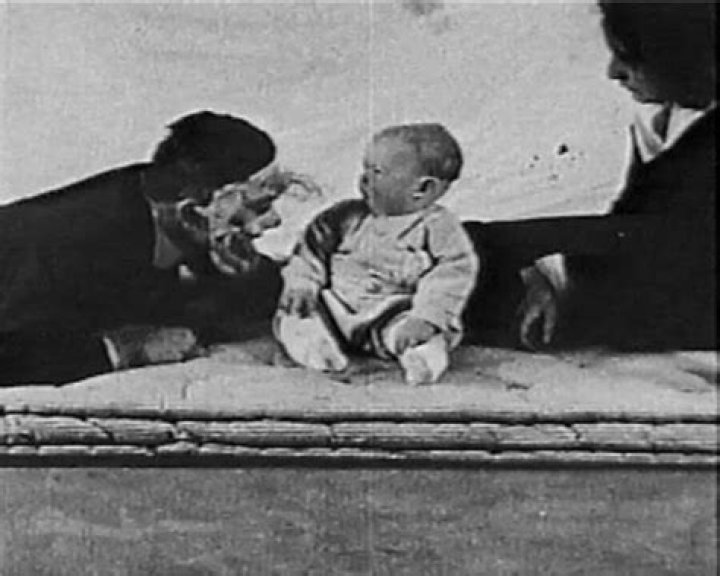 Watson Scaring Little Albert With A Mask