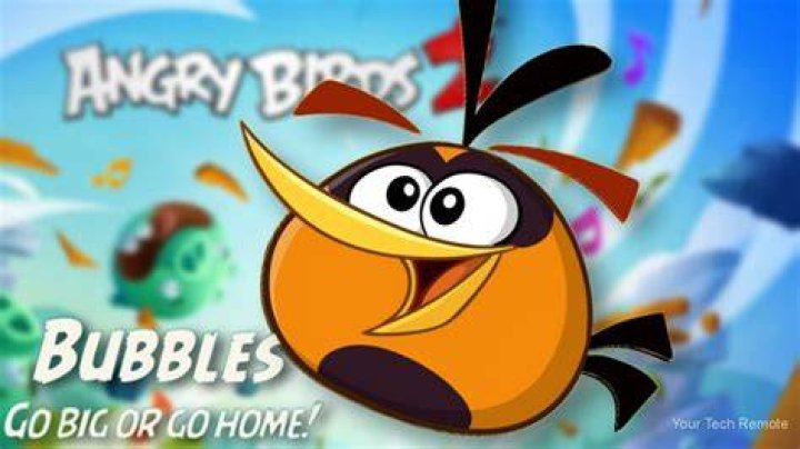 What does the Orange Bird do in Angry birds?