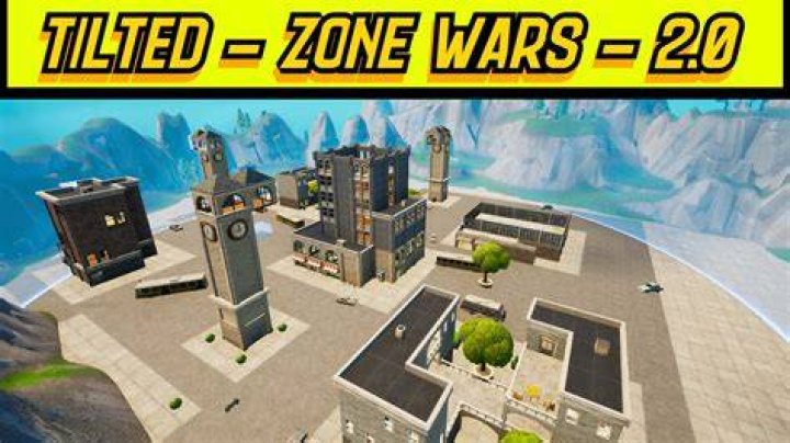 What is the map code for tilted zone wars?