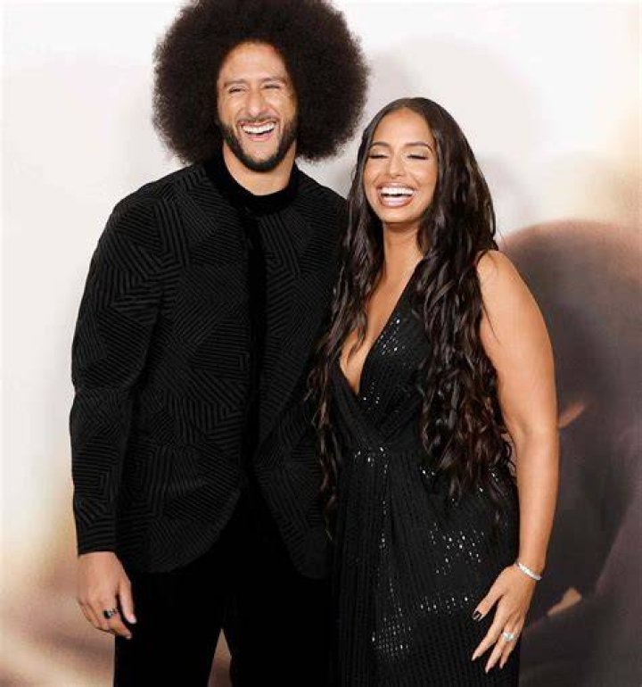 What race is Colin Kaepernick wife?