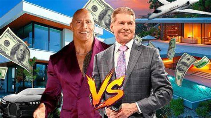 Who is richer the rock or Vince McMahon?