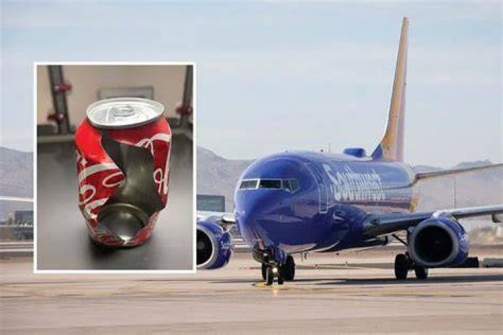 Will canned soda explode in airplane?