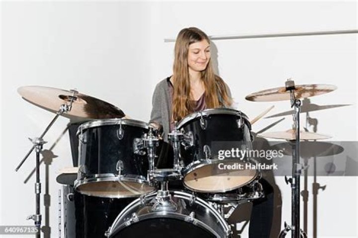 Woman Drums