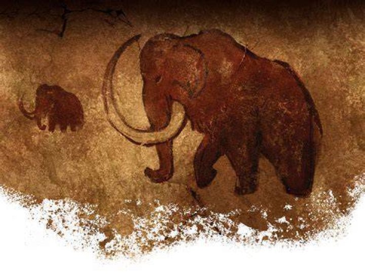 Woolly Mammoth Painting
