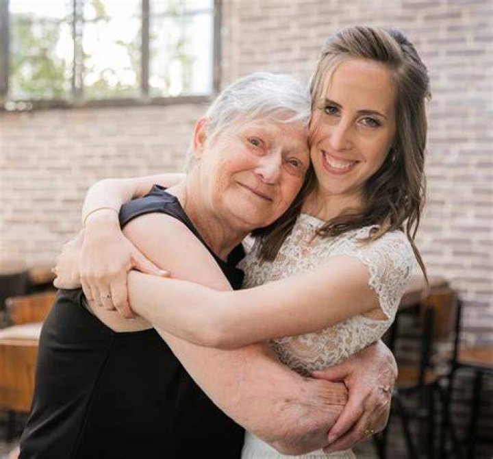 Yaffa Adar and her granddaughter